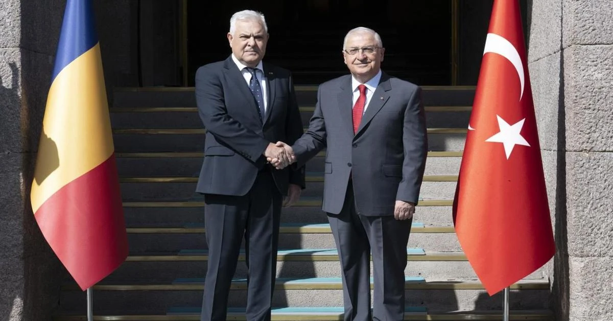 Turkish defense minister, deputy president visit Romania for official talks