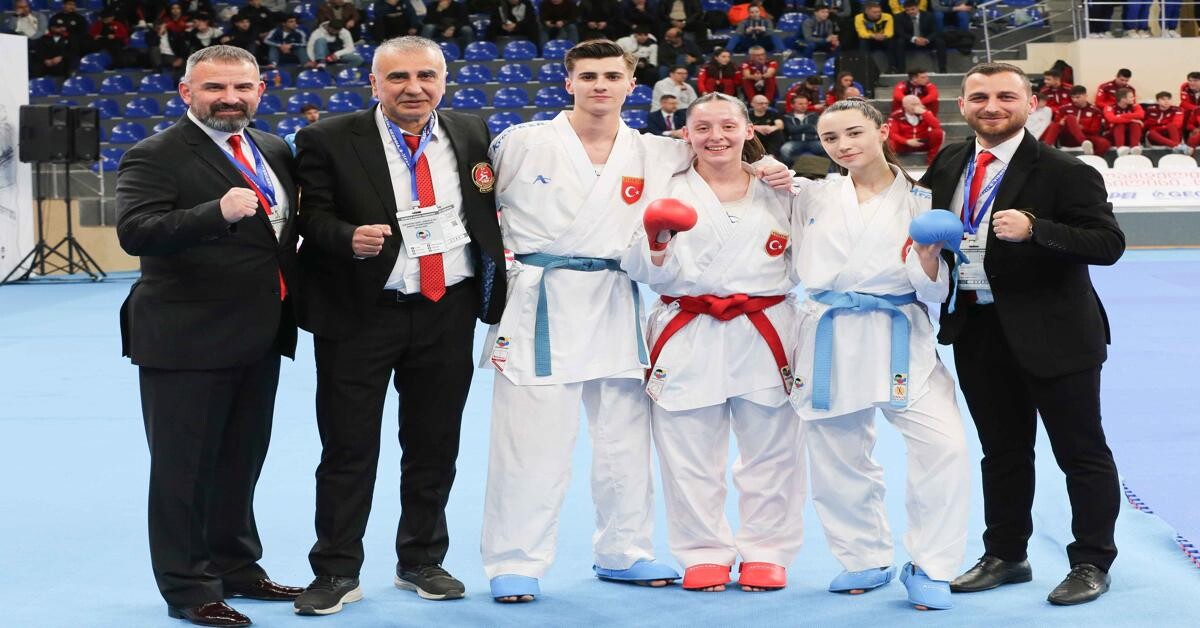 Turkish karate athletes win 19 medals in Georgia
