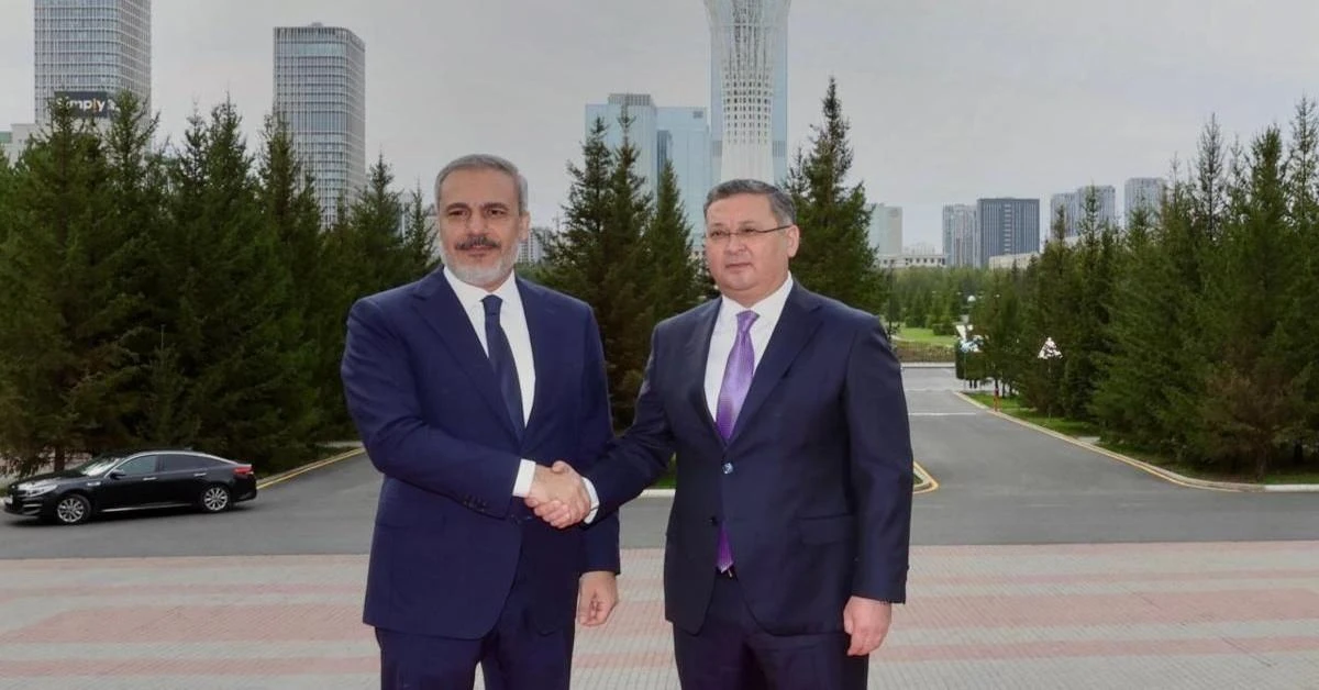 Turkish, Kazakh foreign ministers meet in Antalya ahead of diplomacy forum