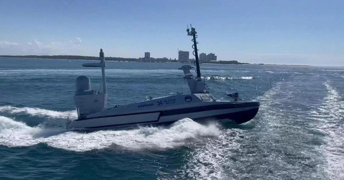 Turkish Marlin USV participates in Sea Wolf II 2024 Exercise