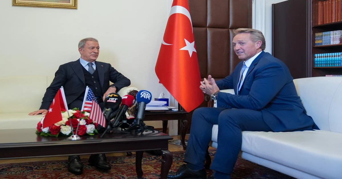 Turkish Parliament's National Defense Committee chair meets US Ambassador Jeff Flake