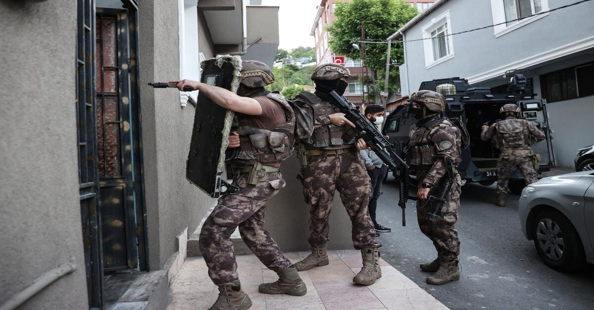 Turkish security forces detain 147 in nationwide raids