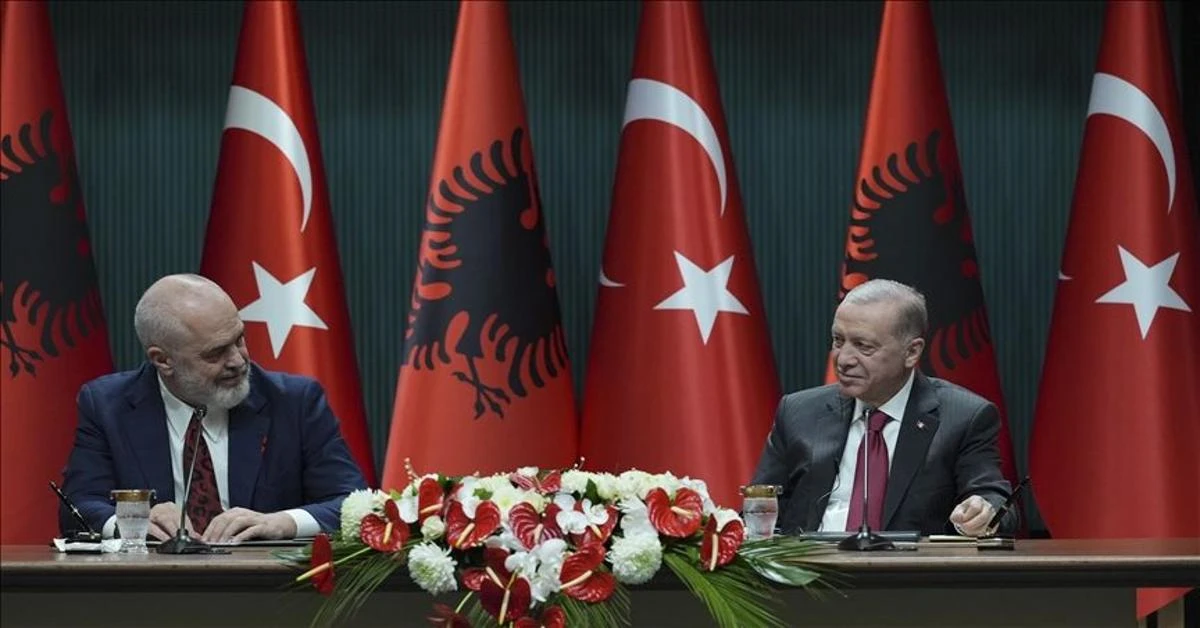 Türkiye, Albania contributing to peace in Balkans as NATO allies, says Erdogan