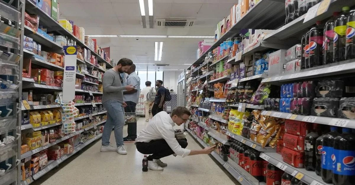 UK inflation declines by more than expected in February