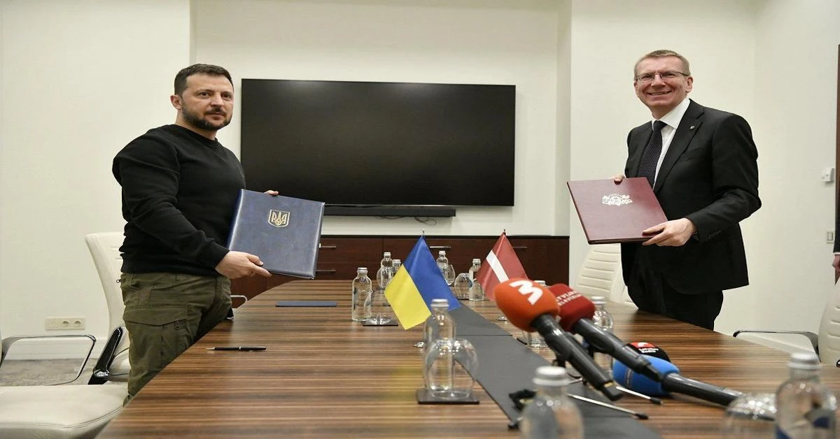 Ukraine strengthens defenses against Russia with 9 security agreements