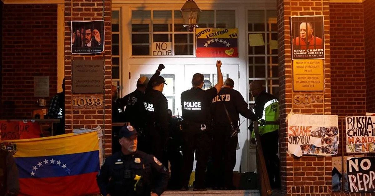 US raids Venezuelan embassy following cargo plane seizure