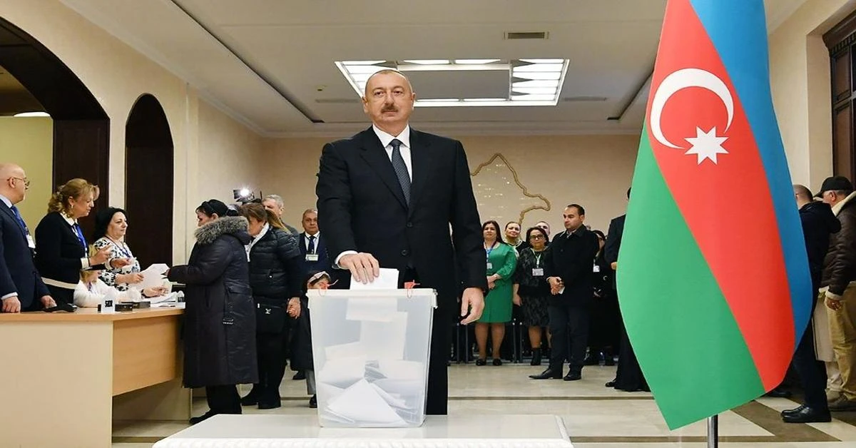 Voters head to polls in Azerbaijan's snap presidential elections