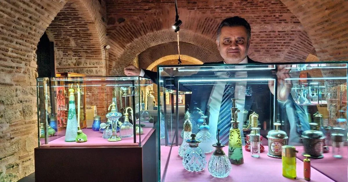 Would you like to smell hundreds of years old Ottoman perfume bottles in Istanbul?