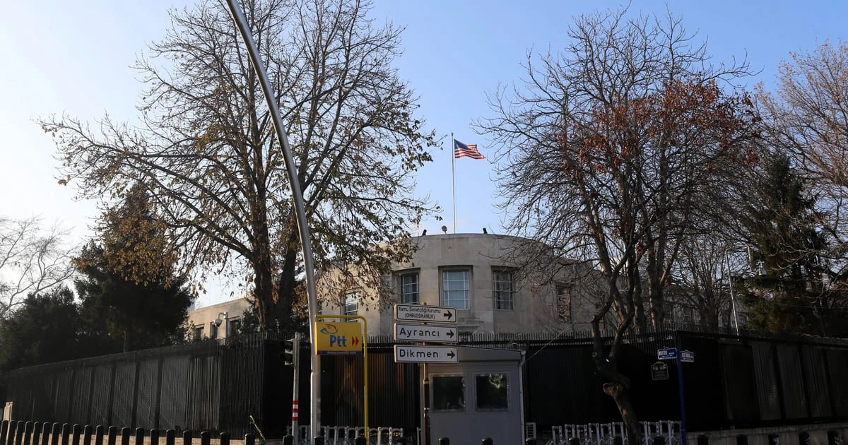 U.S. Embassy building in Ankara