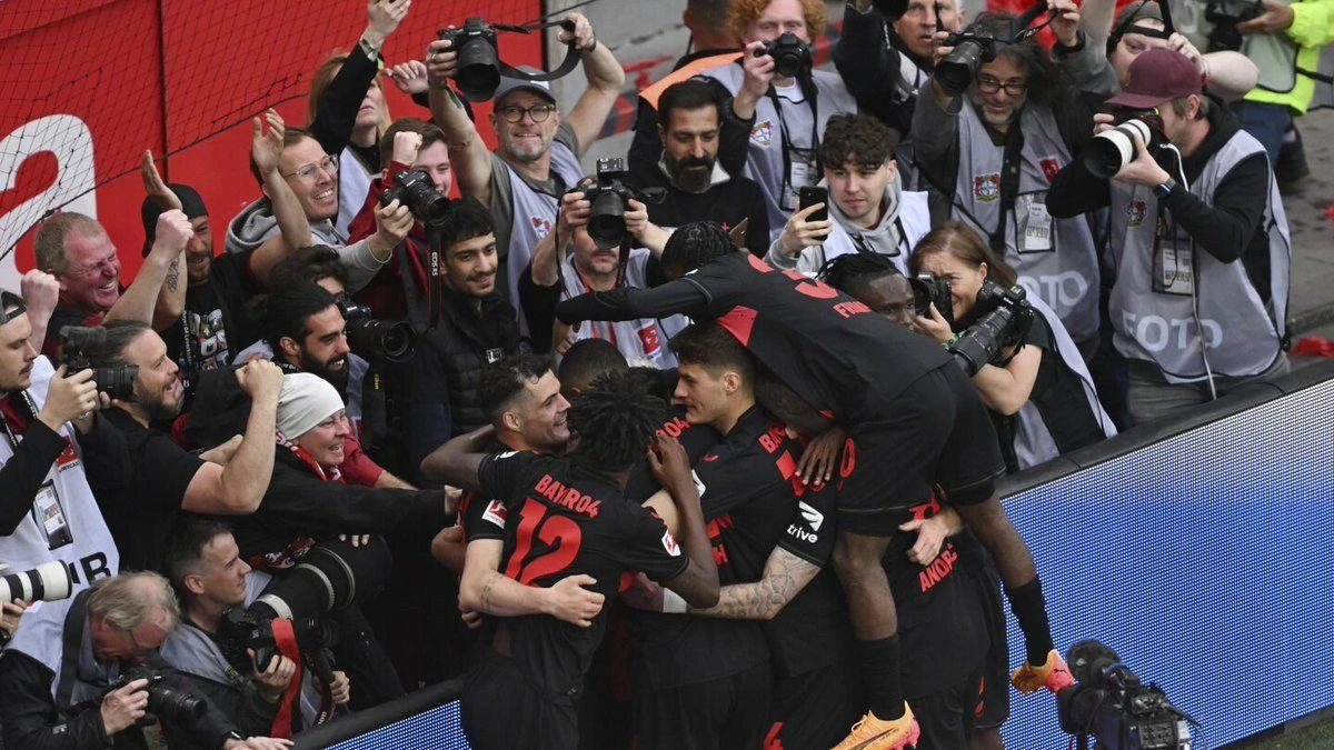 Bayer Leverkusen clinches first-ever Bundesliga title, ending Bayern Munich's reign