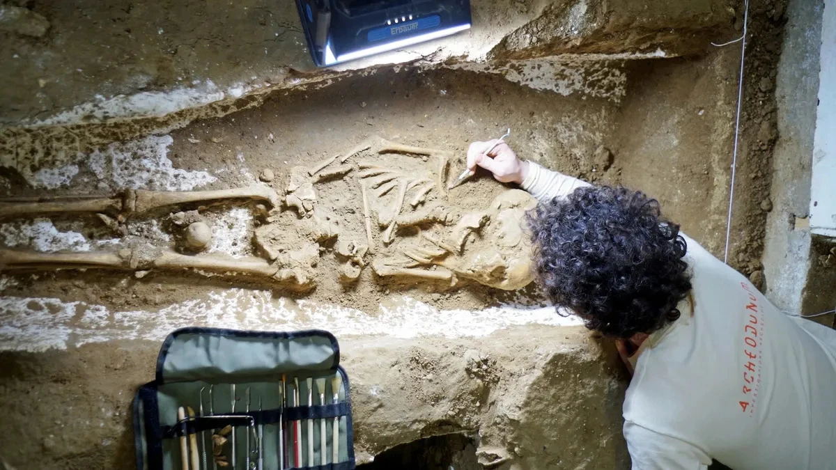 700-year-old ancient Roman burial site discovered in Paris basement