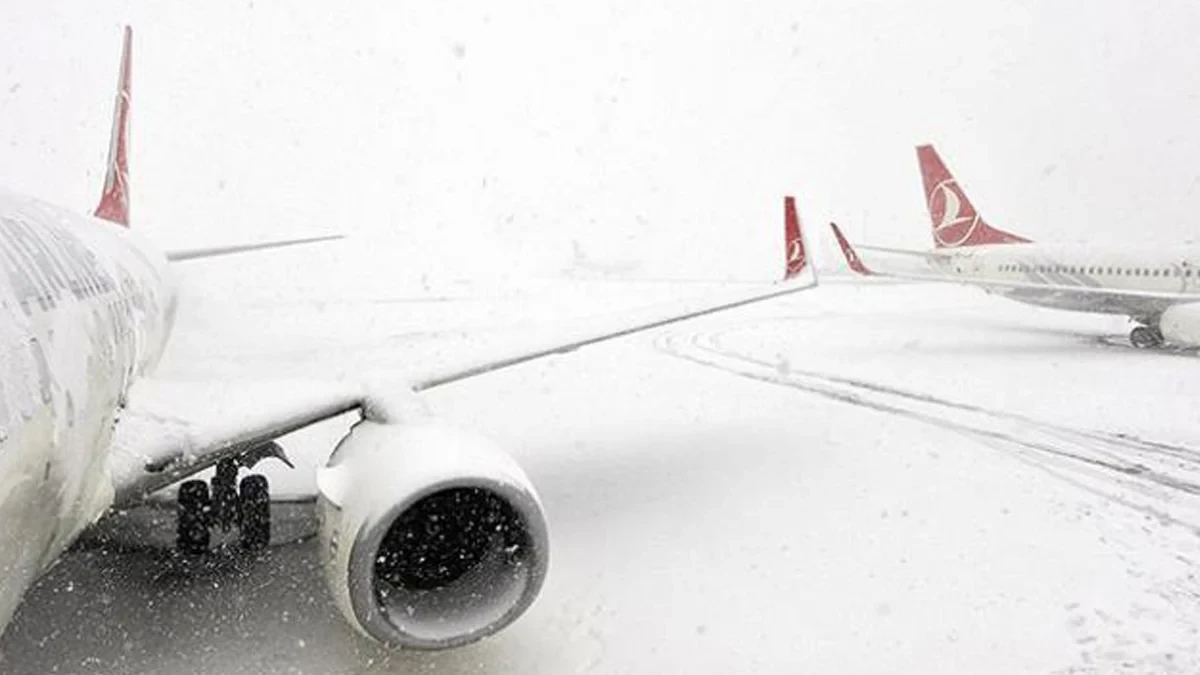 Two Turkish Airlines planes at Sabiha Gokcen Airport