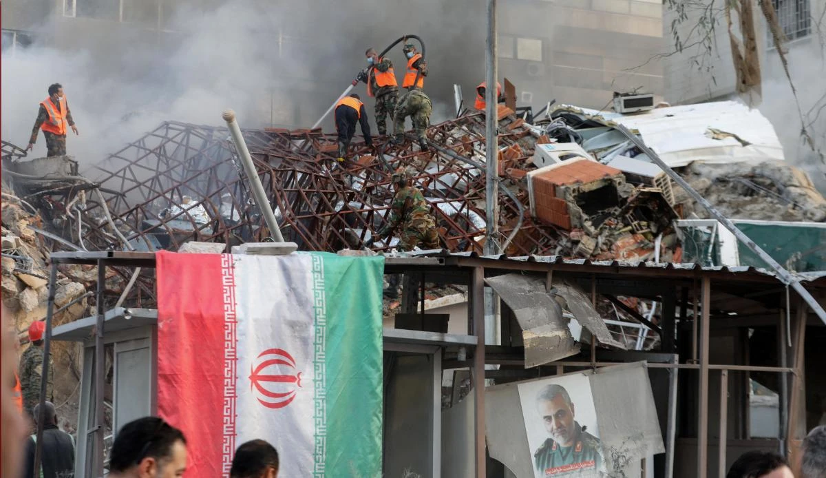 8 killed as Israel strikes Iran embassy annex in Damascus