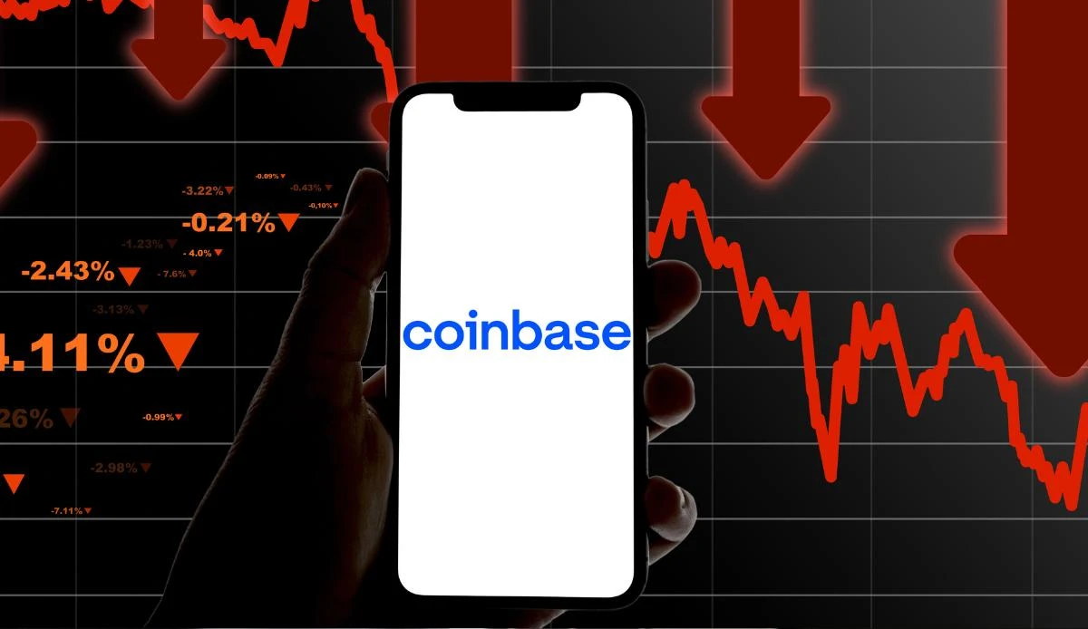 Coinbase app glitches prompt bitcoin drop as users report zero balances amid surge