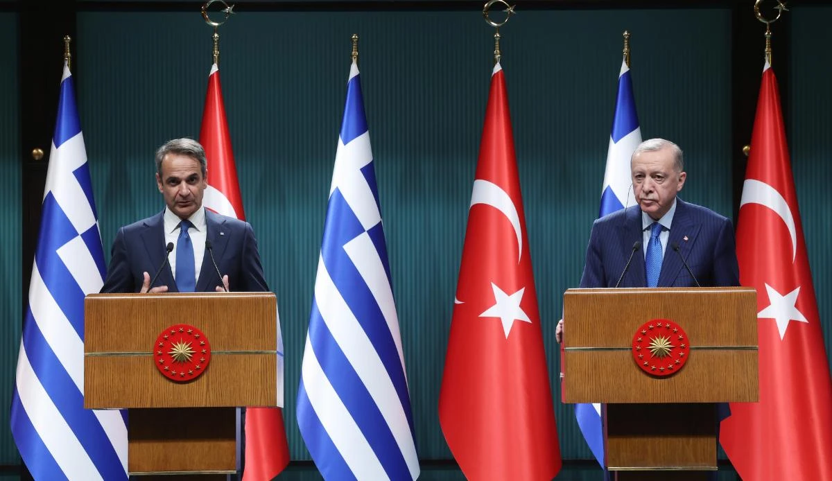 Erdogan, Greek PM hold a joint meeting in Ankara