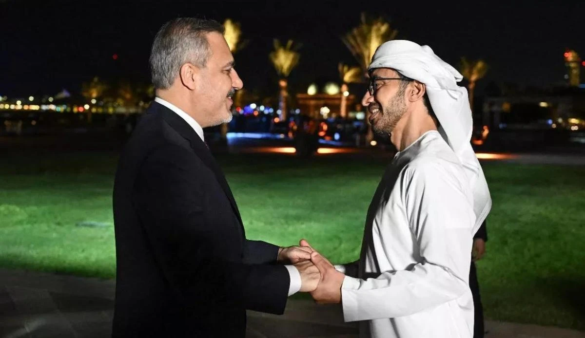 Foreign Minister Fidan meets with UAE counterpart to enhance bilateral ties