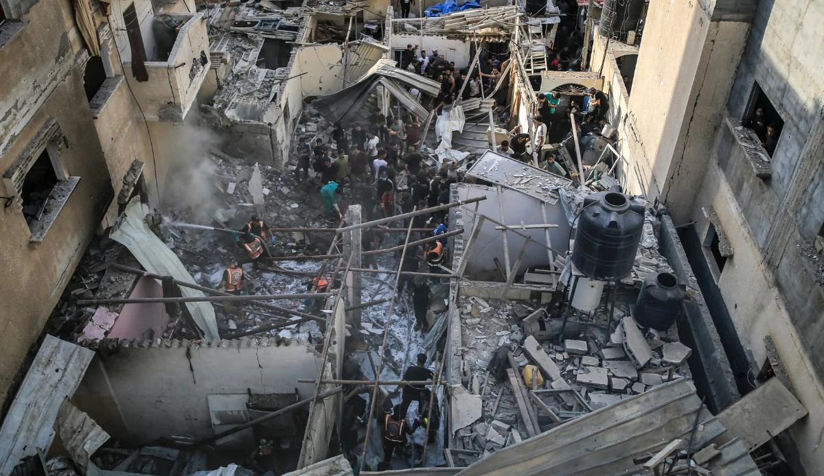 Israeli airstrike hits UNRWA building in Gaza Strip