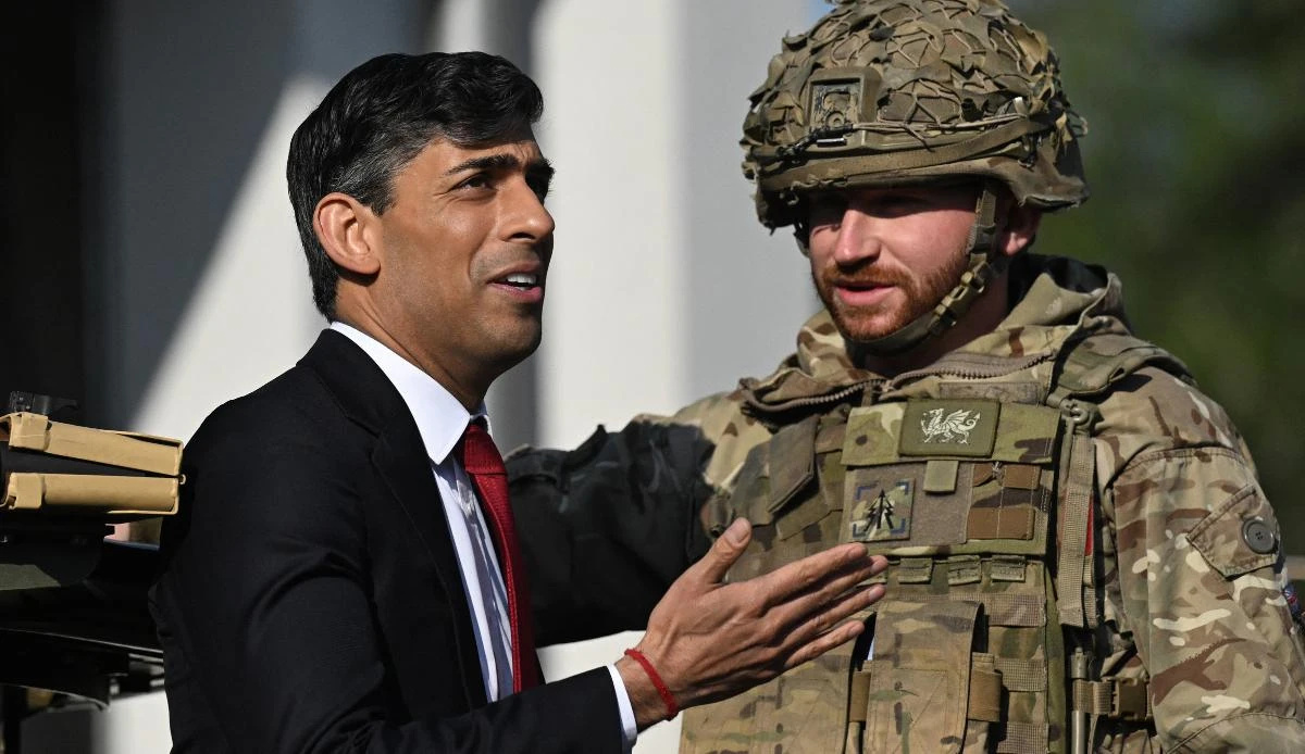 UK Prime Minister Rishi Sunak announces increased defense funding and support for Ukraine