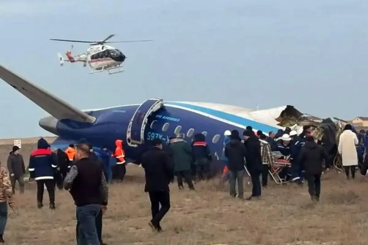 Azerbaijan Airlines flight from Baku to Grozny crashes near Aktau, Kazakhstan