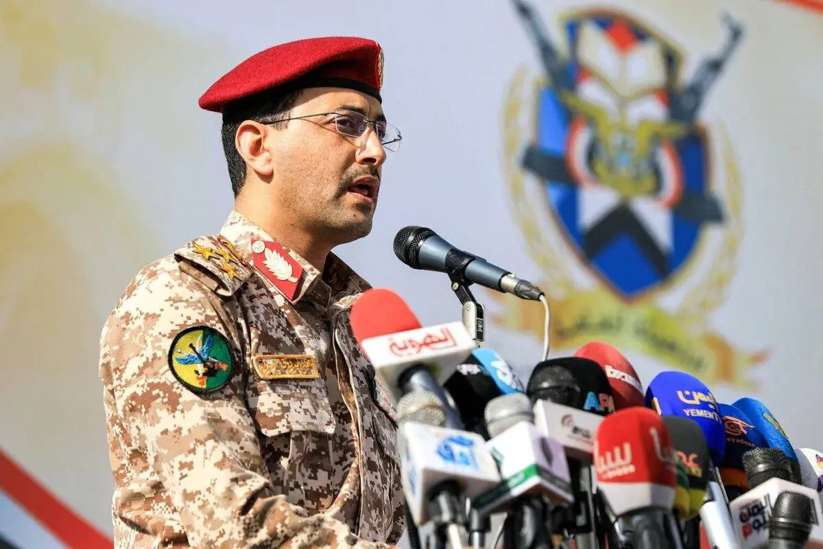 Yahya Saree Qasim, spokesman for Yemen’s Houthi group