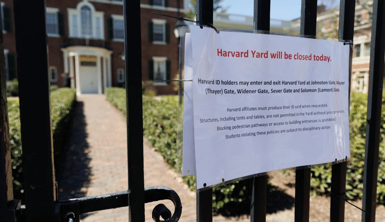 Tensions rise at Harvard as university limits access to protest hotspot