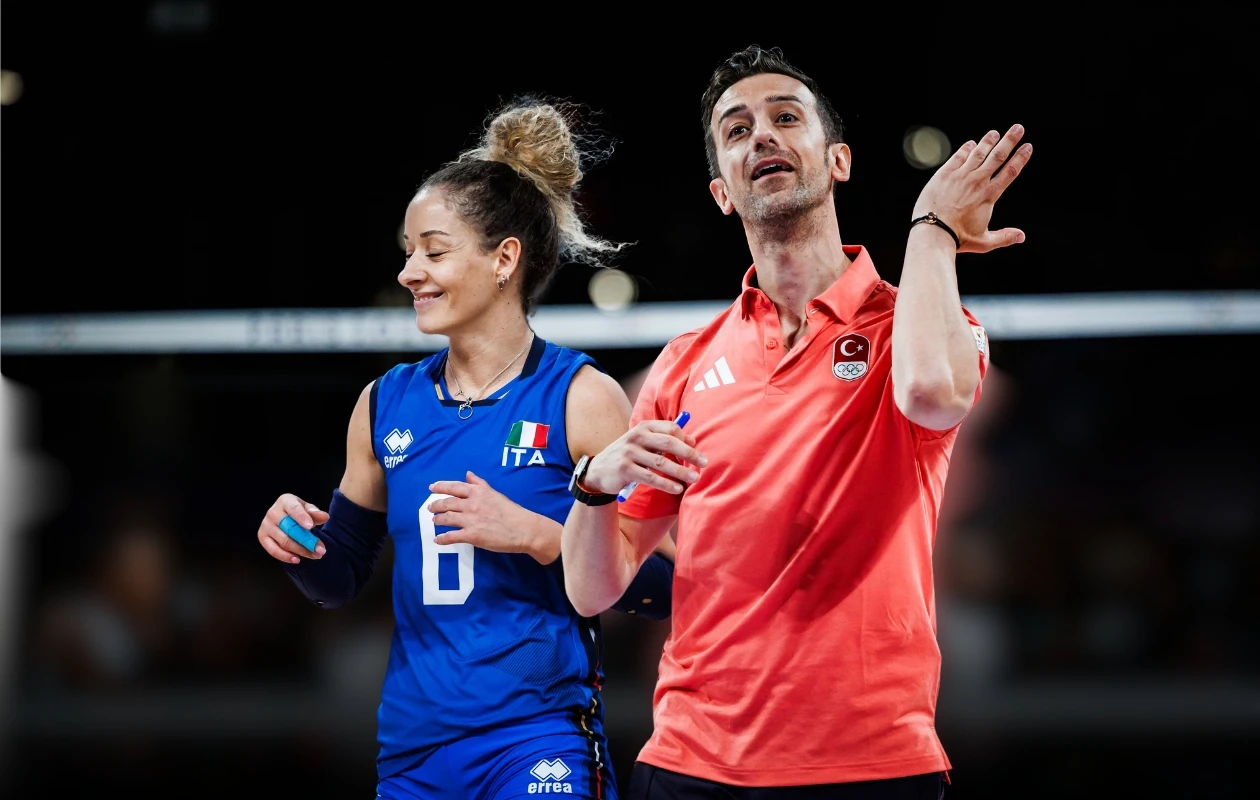 Türkiye's coach Santarelli loses again to wife De Gennaro's Italy