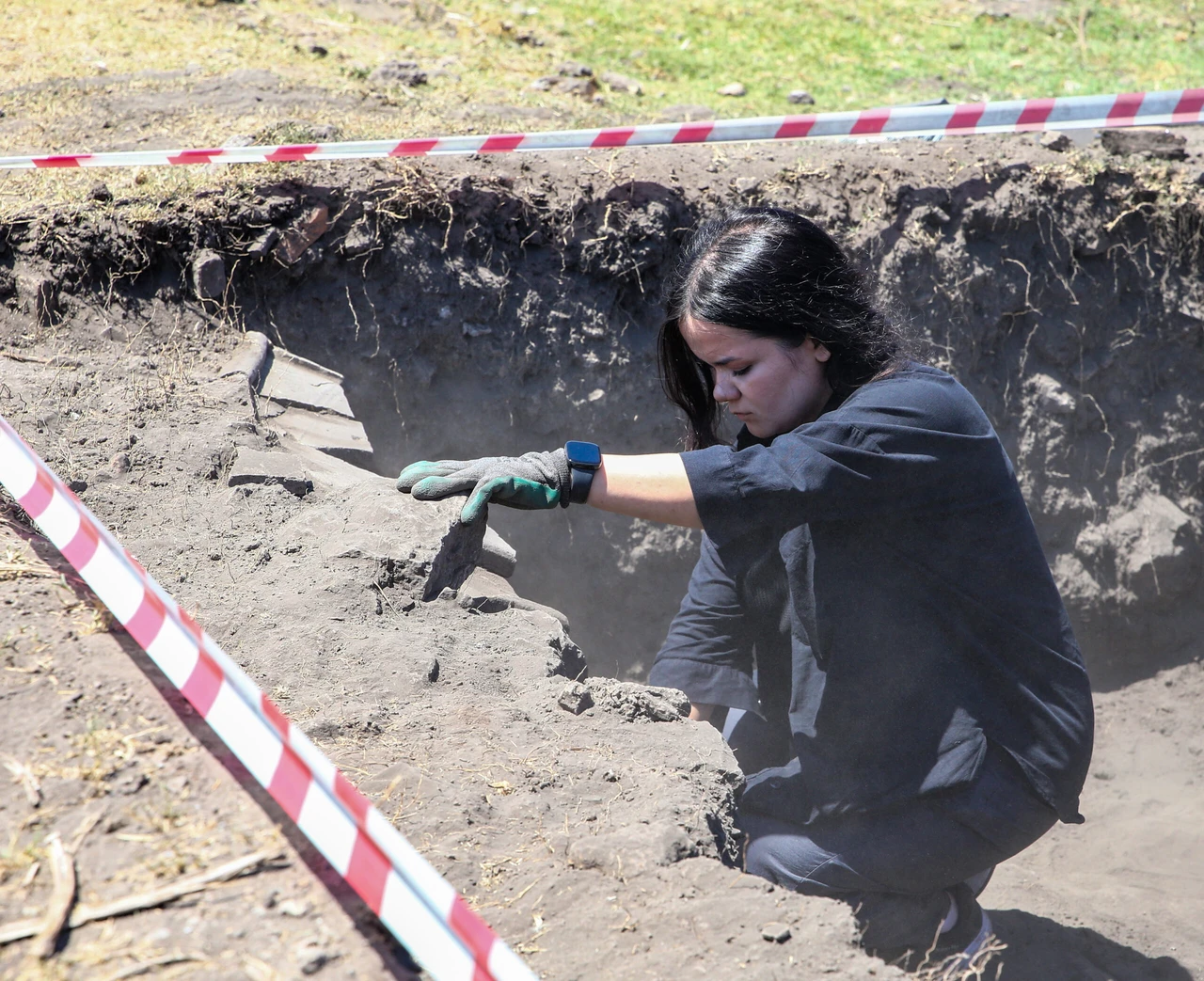 Remains of Abbasid Mosque unearthed in Anavarza Ancient City, Türkiye