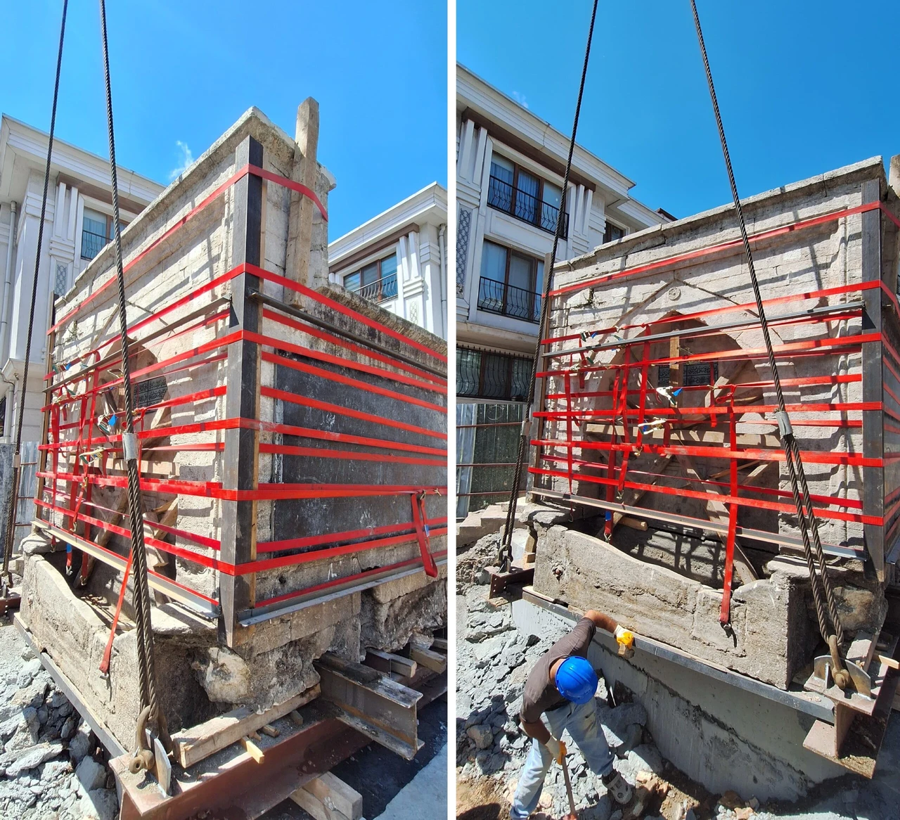 Historic Haci Evliya Fountain in Istanbul relocated to new site 