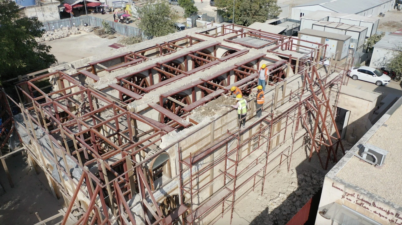 Restoration begins at historic church damaged in Türkiye’s Adiyaman earthquakes