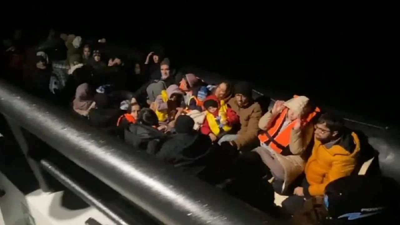 Turkish Coast Guard intercepts 39 irregular migrants attempting to reach Greek island