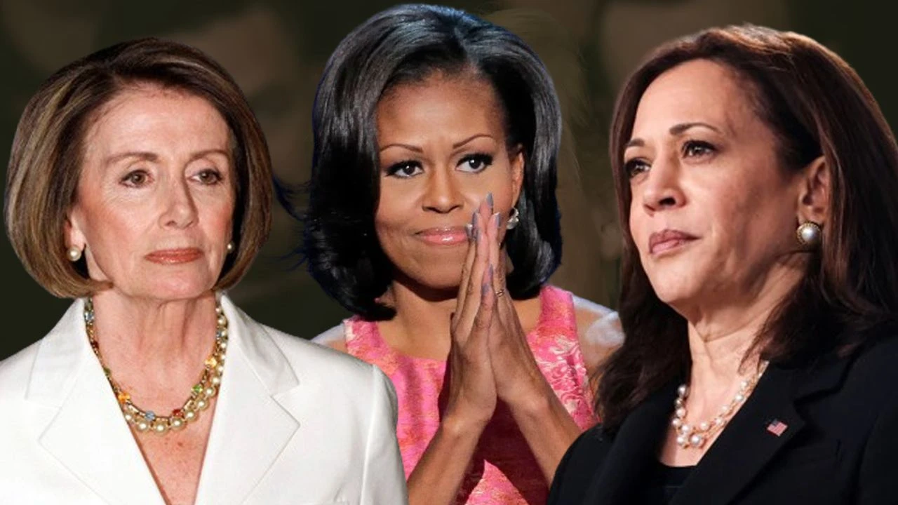 Harris, Michelle Obama and Pelosi lead 'Women’s Game of Thrones' after Biden withdraws