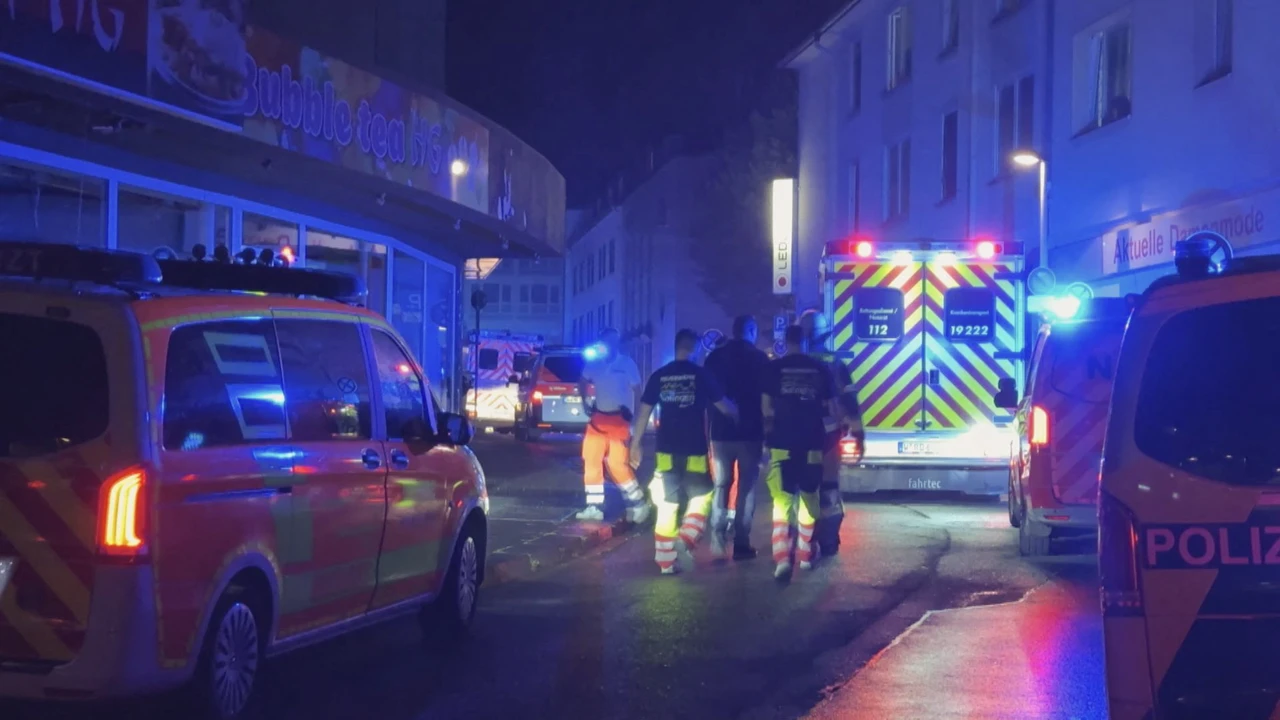 At least 3 dead in stabbing at Solingen anniversary celebration in Germany