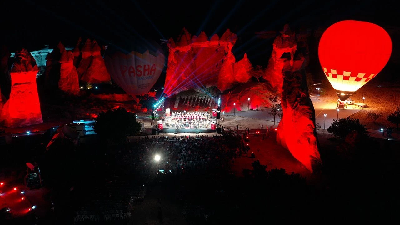 Symphonic evening in Cappadocia: 'Tango Buenos Aires' concert amid Fairy Chimneys