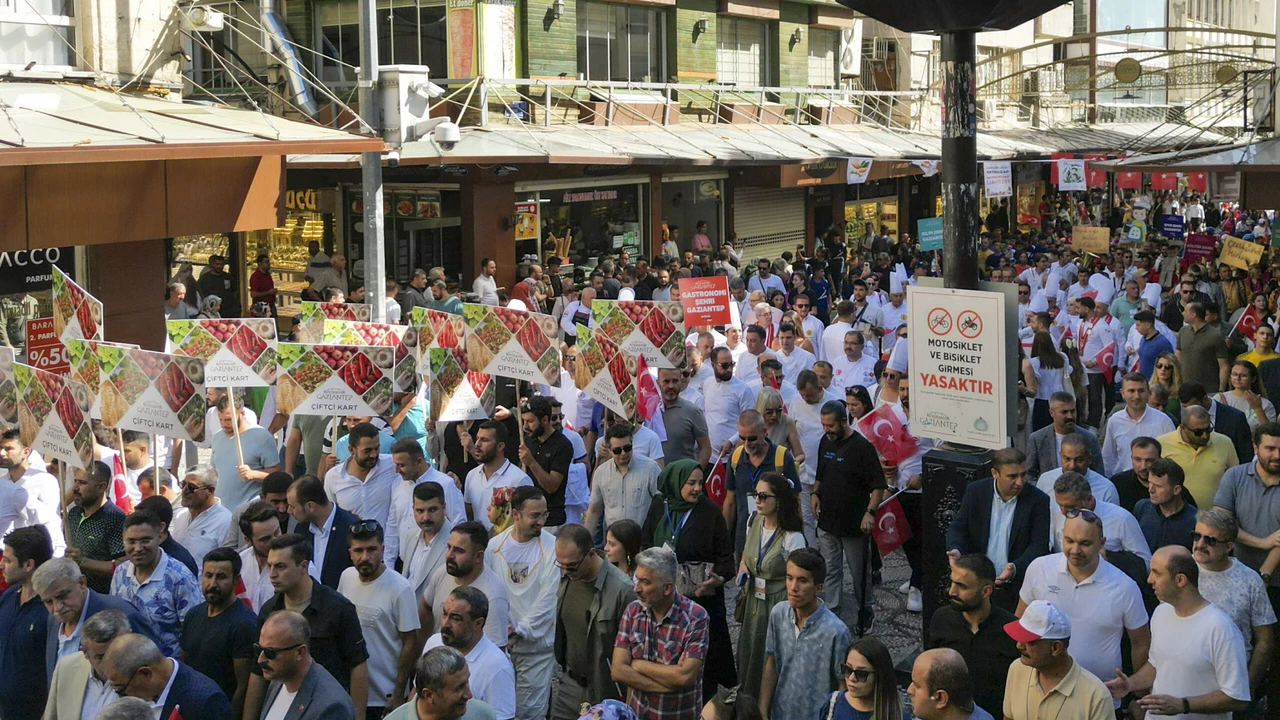 GastroAntep Culture Route Festival begins with celebration of Türkiye’s culinary heritage