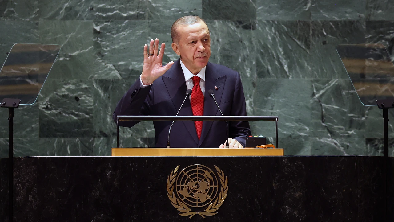 Erdogan calls for coercive action on Israel: ‘UN system dying with children in Gaza’