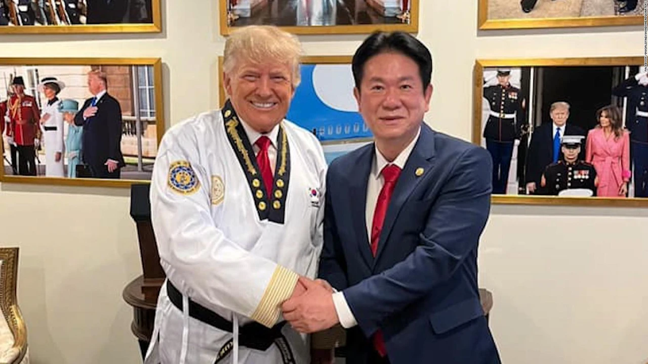 Trump pledges to address Congress in taekwondo uniform after reelection