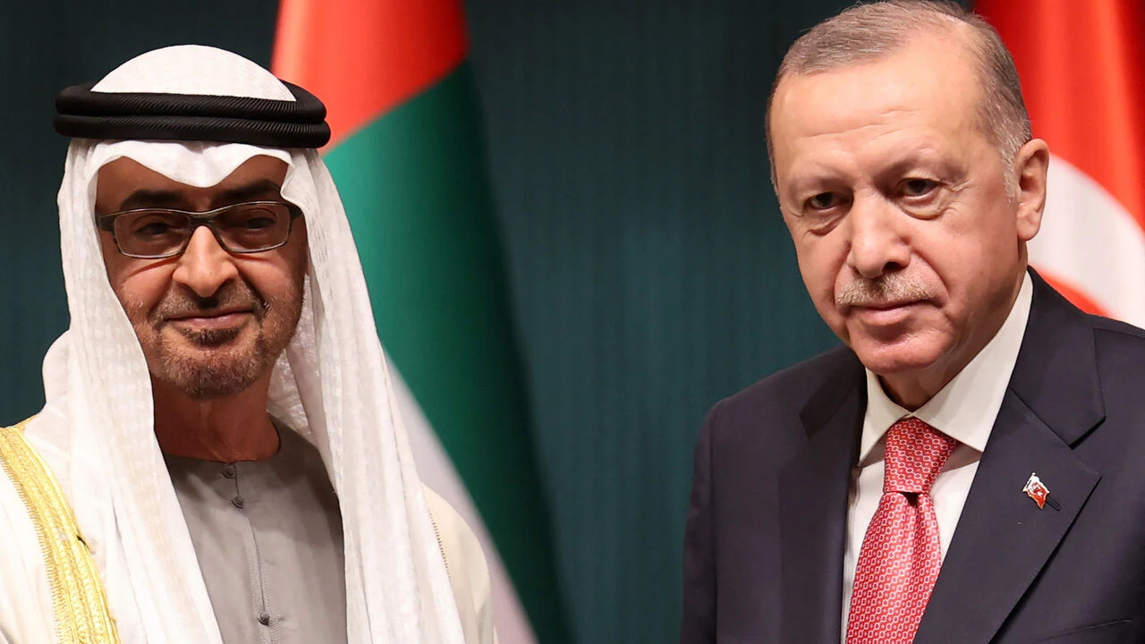 President Erdogan, UAE's Al Nahyan discuss bilateral ties, regional issues