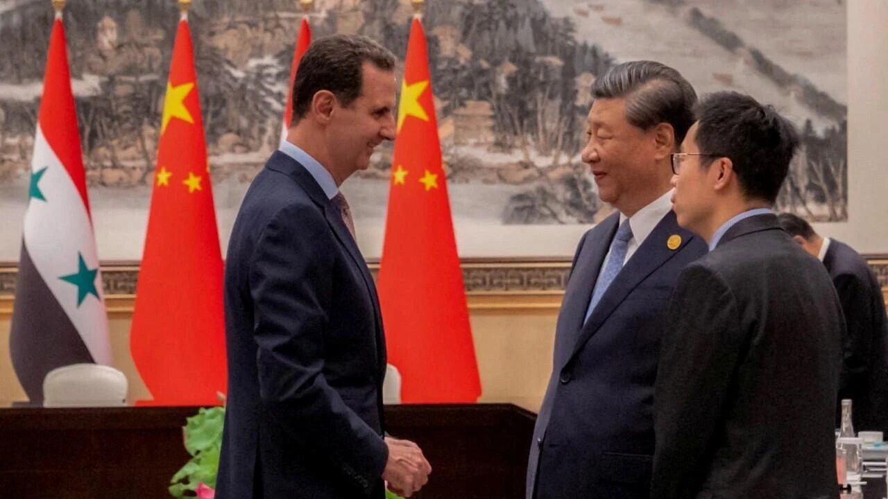 China faces setback as Assad's regime falls