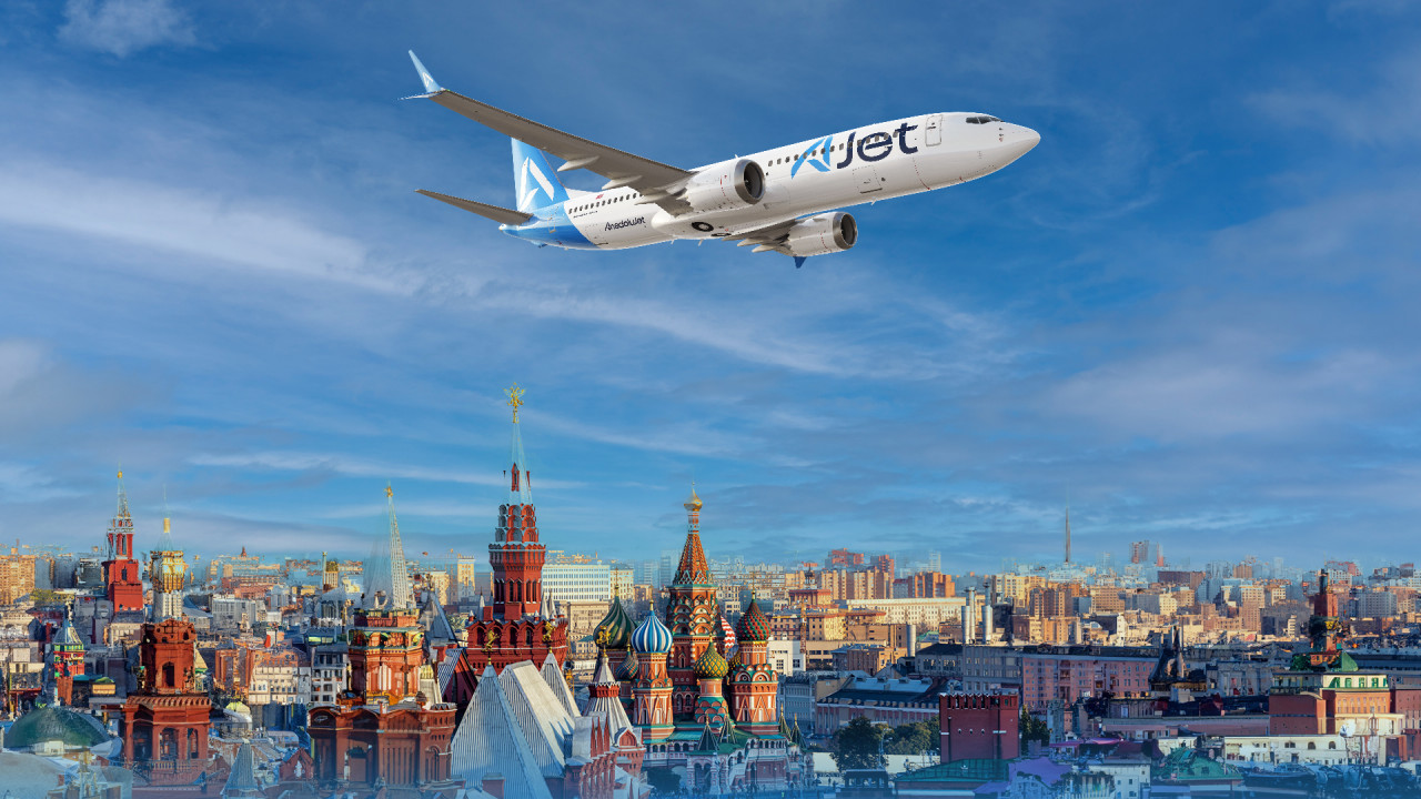 AJet announces direct flights between Istanbul and Moscow