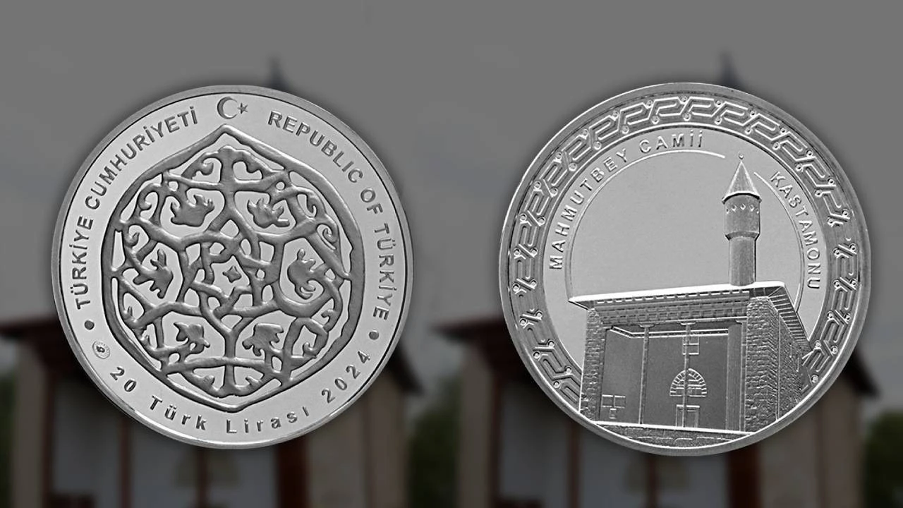 Turkish State Mint releases coin for UNESCO-listed Mahmutbey Mosque