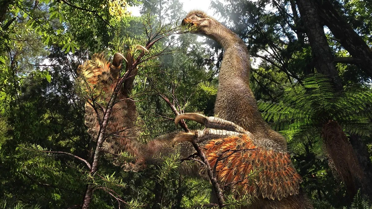 New dinosaur species with massive claws, missing finger rewrites history