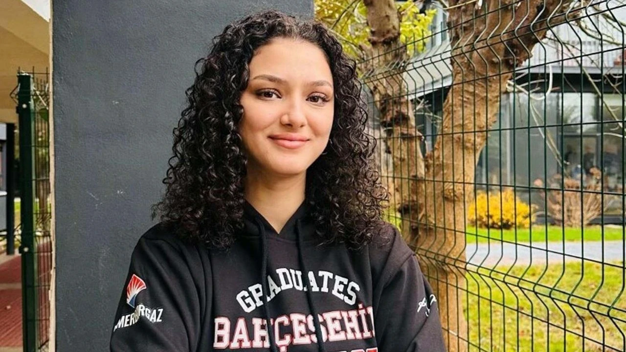 Irem Deniz Kucukkose, a senior with a full scholarship at Bahcesehir College Science and Technology High School
