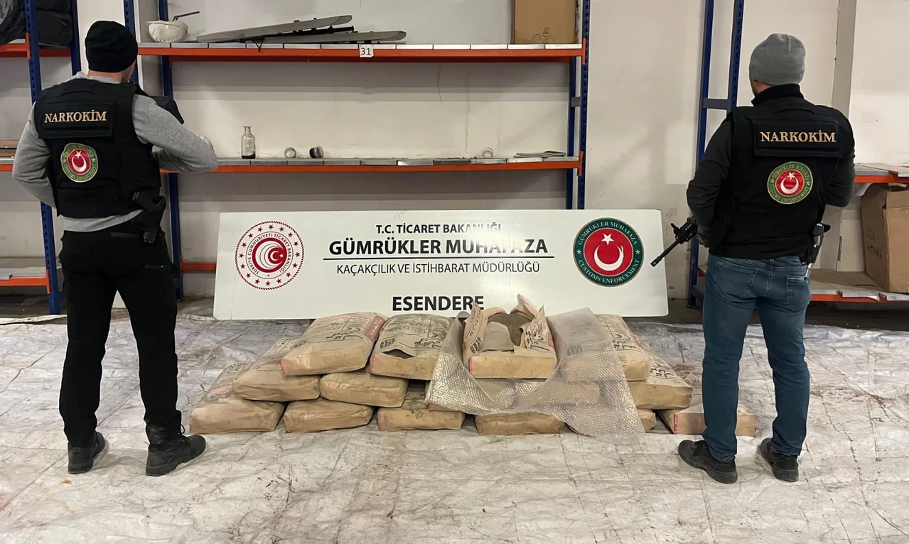 Turkish Customs Enforcement seizes 493kg of drugs worth $15M