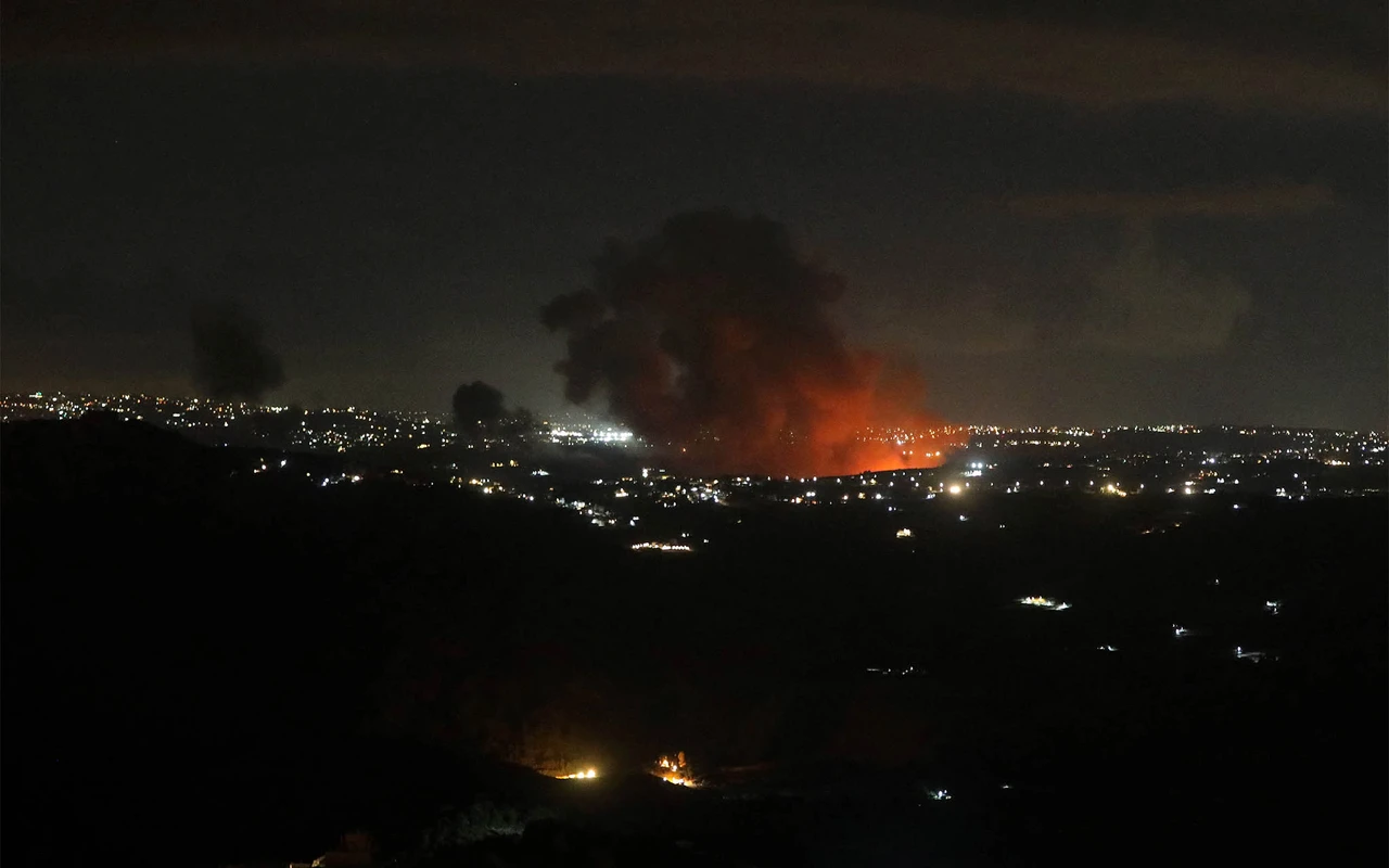 Israeli ground assault reportedly begins as military vehicles advance into southern Lebanon