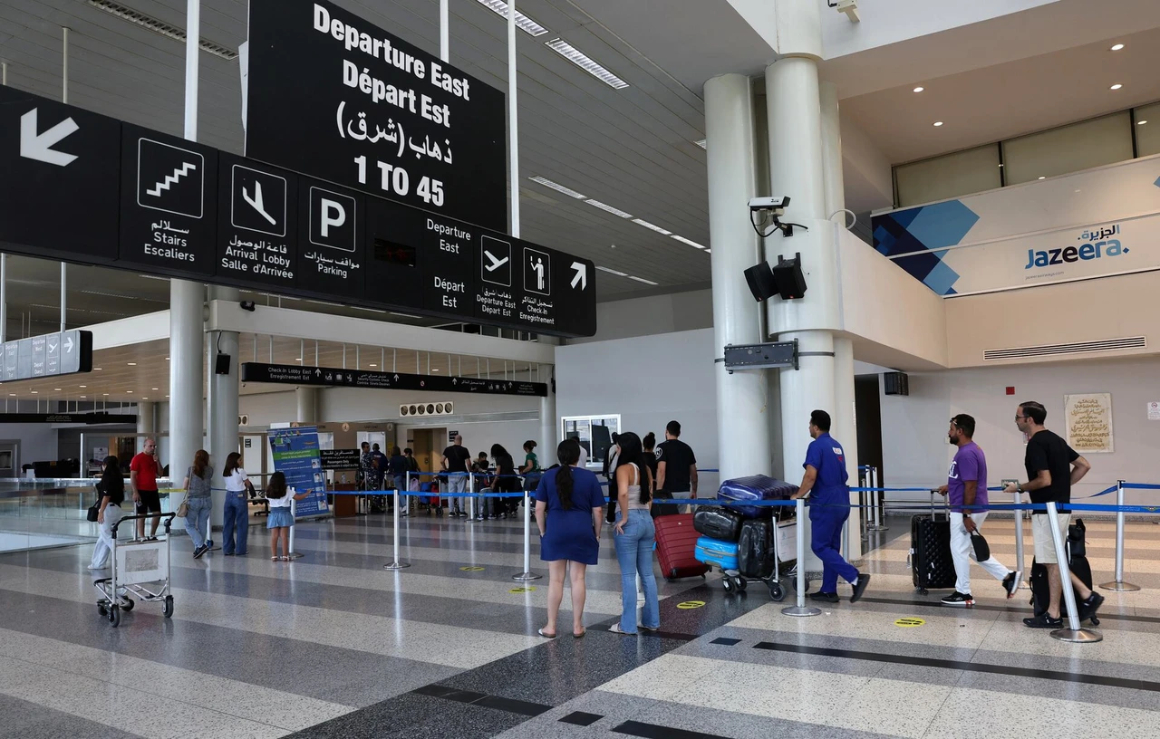 Travel at Beirut airport plummets amid Israeli airstrikes