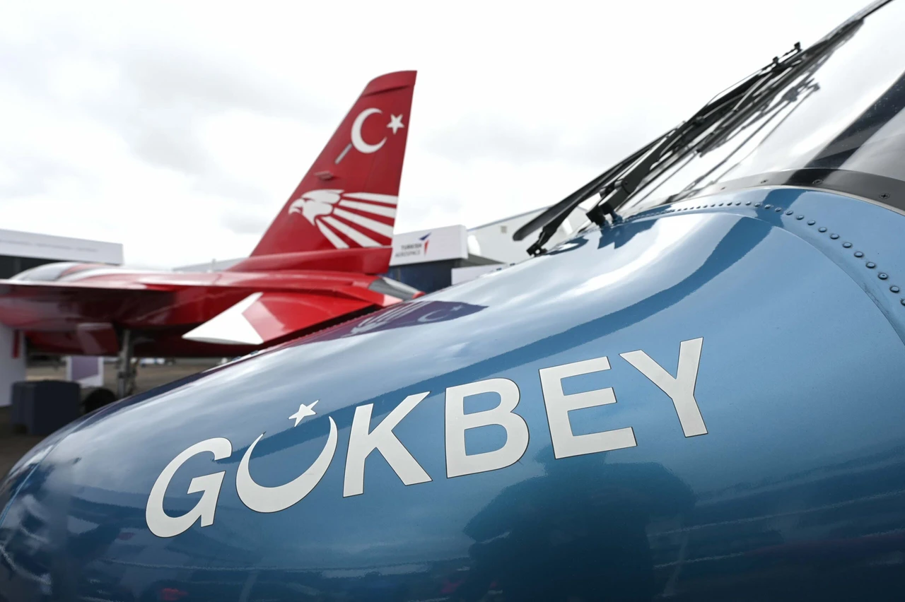 Türkiye's Gokbey debuts at Farnborough Airshow