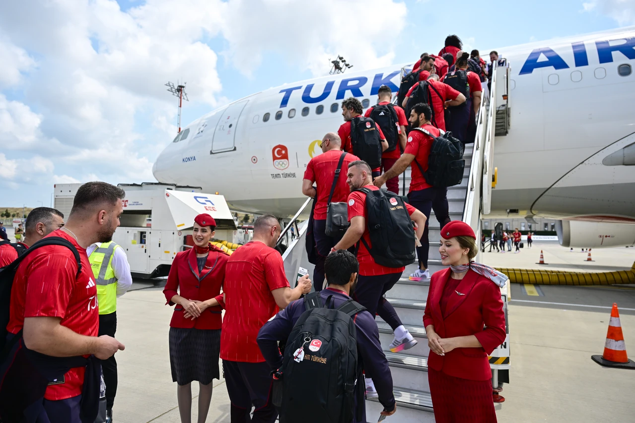 Team Türkiye departs for Paris 2024 Olympics