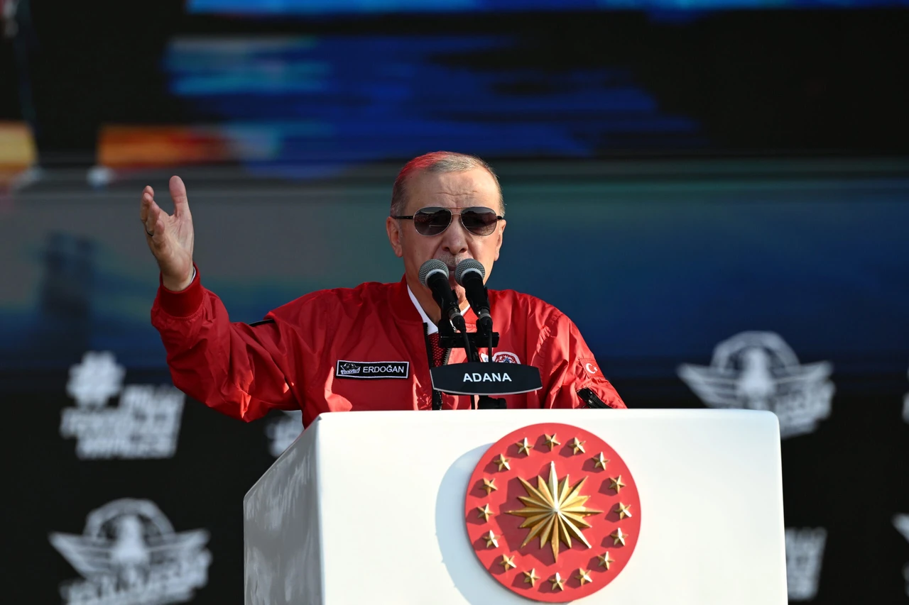 Erdogan says Israel slaughtered Hezbollah's chief Nasrallah 2 Erdogan says Israel slaughtered Hezbollah's chief Nasrallah