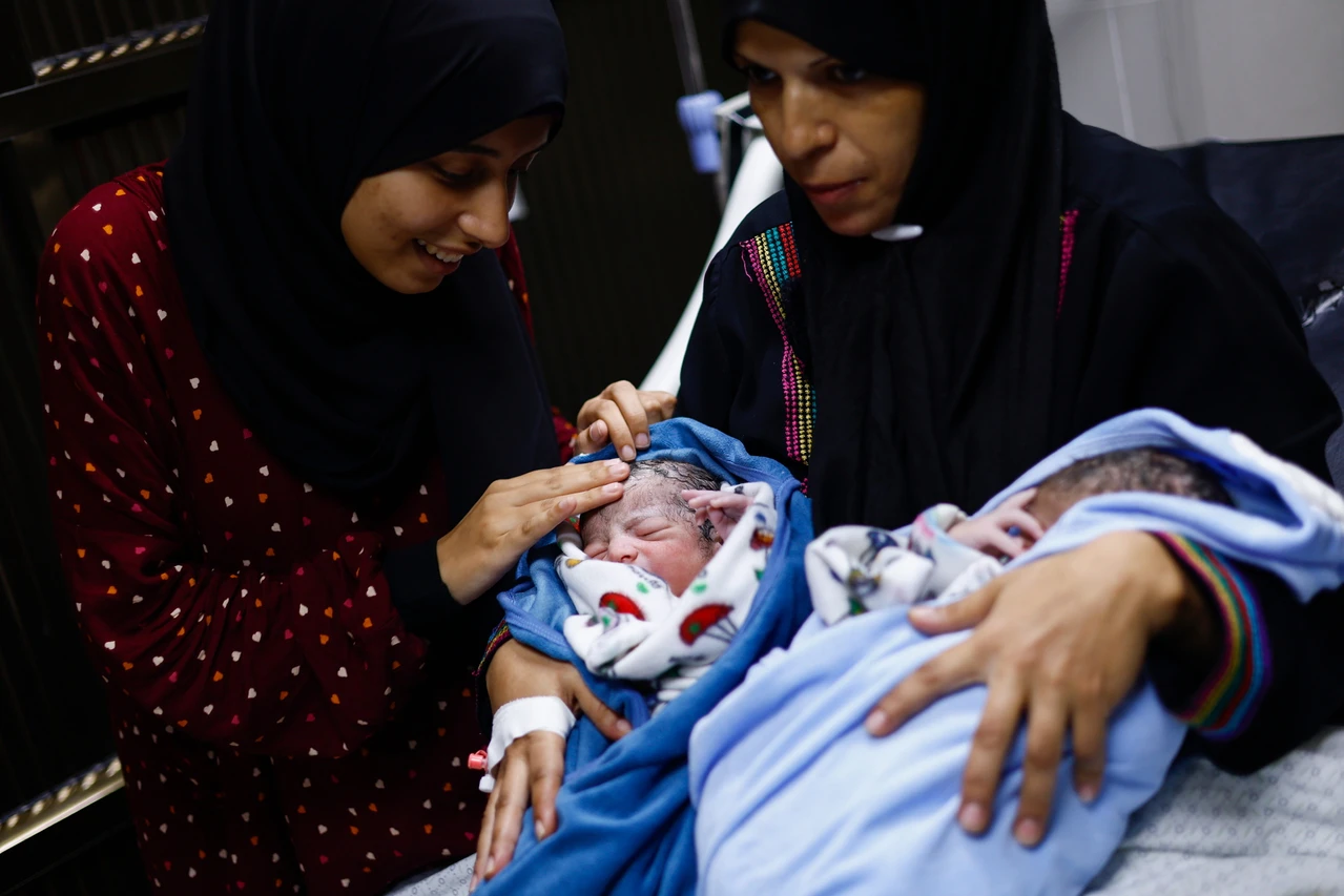 Gazan mothers face unimaginable hardship raising newborns in war-torn camps