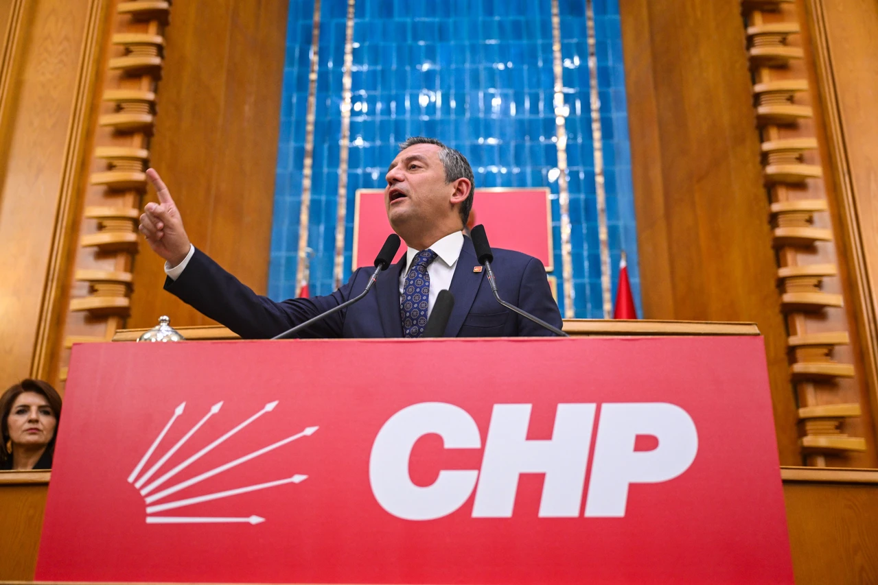 Leader of the Republican People's Party (CHP) Ozgur Ozel